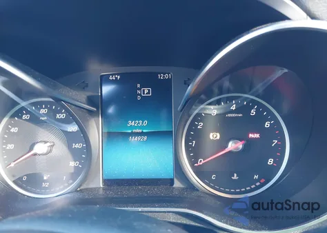 2019 Mercedes-Benz C 300 4Matic из США, поврежденный, VIN 55SWF8EB2KU290598